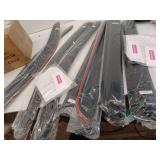 Ford F150 Crew Cab/SVT Raptor Super Crew Window Visors Rain Guards 2009-2014, 2 sets