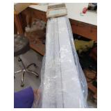 Eclipse 2-inch Faux Wood Plantation Blind - White, 47 1/2 x 64