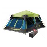 Coleman 4/6/8/10 Person Instant Camping Tent with 1-Minute Setup, Large Family Tent with Pre-Attached Poles, Air Vent, & Carry Bag, Sets Up in About 60 Seconds