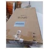 White Cylinder Display Pedestal Set of 3