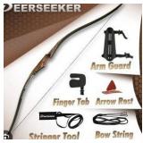 Deerseeker Longbow Set with Accessories