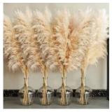 Natural Pampas Grass Bundle - 40 inch Stems