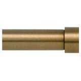 Ivilon Window Curtain Rod - Warm Gold 120-240 inchs