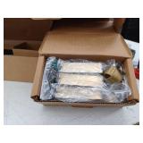 Ivilon Window Curtain Rod - Warm Gold 120-240 inchs