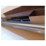 Ivilon Window Curtain Rod - Warm Gold 120-240 inchs