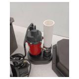 Red Lion 1/3 HP 3200 gph Thermoplastic Vertical Float Switch AC Sump Pump