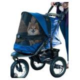 Pet Gear Jogger No Zip Pet Stroller, Blue