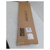 Rocdeer Bamboo Dual Monitor Stand Riser, White