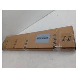 Cordless Indoor Wood Blinds, Beige,  35in Wide