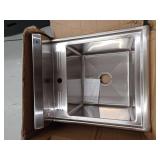 Trinity Stainless Steel Utility Sink With Pull Out Faucet