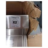 Trinity Stainless Steel Utility Sink With Pull Out Faucet