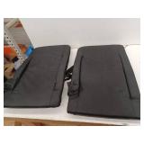 Set of 2 Black Stadium Seats