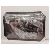 Americanflat Poster Frame, Approximately 42.25x29.25 Inch, Black