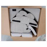 Fifthquarter 9 pcs Orthopedic Bed Wedge Pillow Set, Gray