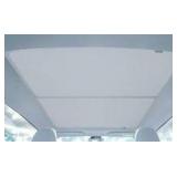 Gray Sunshade Cover For Tesla