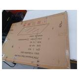 Tempered Glass Office Chair Mat, Approximately 28x42