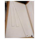 Washer Dryer Countertop, Approximately 53 x 27 Inch, White