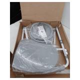 Medline 3-in-1 Bedside Commode, Gray