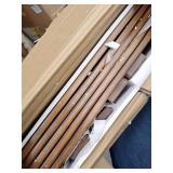 Wire Shelf Covers, Bamboo Wire Rack Covers for Pantry, Closet (5pcs, 30' W x 16' D)