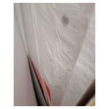 TV Stand for 55-65 Inch TV, Entertainment Center with Soft Hinge Door, White