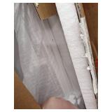 TV Stand for 55-65 Inch TV, Entertainment Center with Soft Hinge Door, White