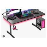 GTPLAYER Gaming Desk 55 Inch