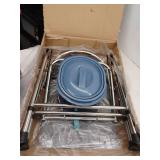 4 in 1 Folding Bedside Commode Chair