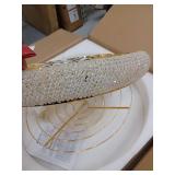 12-Light Crystal Flush Mount Chandelier Ceiling Light