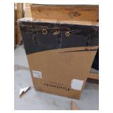 Extra Wide Metal Dog Gate with Door 80 W x 32 H