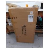 Large Framed White Floral Canvas Wall Art, 40 x 20 in