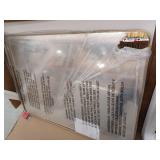 Modern Gold Frame Bathroom Mirror 30x42 inch