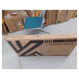 L-Shaped Gaming Computer Desk with Storage