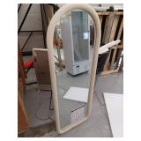 Full Length Floor Mirror with Rounded Frame