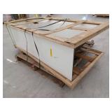 Kohler Irvine 60 x 32 Inch Cast Iron Alcove Bath with Integral Apron and Left Drain- Retail: $1198