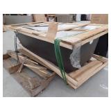 Kohler Irvine 60 x 32 Inch Cast Iron Alcove Bath with Integral Apron and Left Drain- Retail: $1198