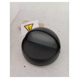 Orbe 6.25  Outdoor Metal/Glass Integrated LED Wall Sconce, Black