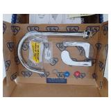 T And S Brass B-2866-05-Fc15 1.4 GPM 8  Concealed Deck Mounted Lavatory Faucet - Chrome