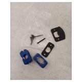 Emtek Modern Classic Brass Round Knob with Disk Rosette, Flat Black