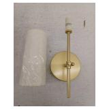 Elegant Lighting LD6004W5BR Brass Mel Single Light 16"H Bathroom Sconce