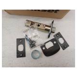 Milan Matte Black Square Hall/Closet Reversible Door Handle