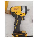 DEWALT 20-volt Max Variable Brushless 1/2-in square Drive Cordless Impact Wrench (Battery and Charger Not Included)
