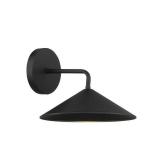 Minka Lavery City Streets 10  Wide Sand Coal Black Modern LED Outdoor Wall Light