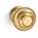 Kohler K-72578 Artifacts 1  Mushroom Cabinet Knob - Vibrant Brushed Moderne Brass, Lot of 2