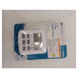 Utilitech Digital Countdown Timer with Dual Outlets
