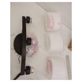 allen + roth Merington 21.5-in 3-Light Antique Bronze Transitional Vanity Light