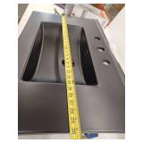 30 Inch Black Vanity Top Bathroom Sink with 3 Holes