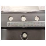 30 Inch Black Vanity Top Bathroom Sink with 3 Holes