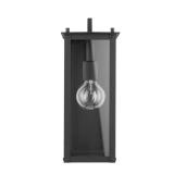 Capital Lighting 934611BK Hunt 1 Light Outdoor Wall Light  Black