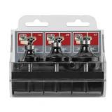 Skil Carbide Roundover 3 Piece Set