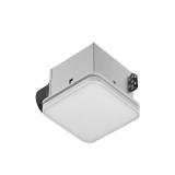Commercial Electric 130/160 CFM Ceiling/Wall Mount Roomside Installation Square Bathroom Exhaust Fan w CCT LED Night Light Humidity Sensor